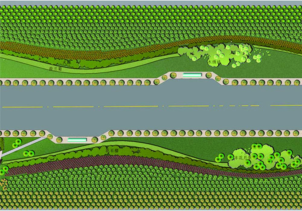 雙嶺路道路設計